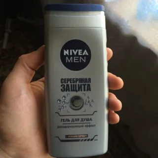 Гель для душу Nivea Срібний Захист для чоловіків 250 мл — фото 7