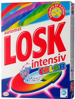 Losk Color Laundry Detergent Powder Automatic 450g — photo 2