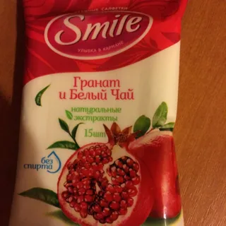 Smile Daily Wet Wipes Bourbon Rose 15pcs — photo 6