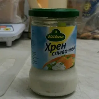 Kühne Creamy Horseradish 250g — photo 2