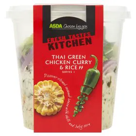 Asda Тайське куряче каррі з рисом