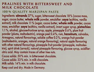 Marzipan Classic Candies 400g Assorted (Germany, Lübeck) — photo 3