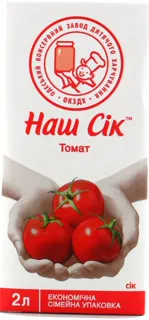 Nash Sok Tomato Juice Tetra Pak 1.93L — photo 2