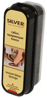 Губка-блиск для взуття Sylver безбарвна натуральна — фото 4