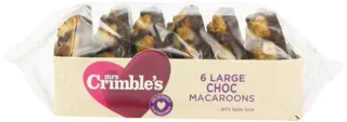 Mrs. Crimbles Без глютену Великі шоколадні макаруни, 6 шт. — фото 3