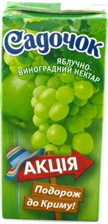 Sadochok Apple-Grape Clarified Nectar 1L — photo 3