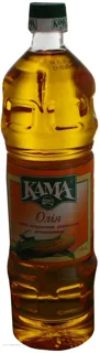 Kama refined corn oil plastic bottle 1L — photo 2