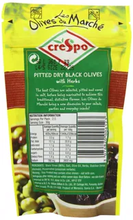 Crespo Dried Black Olives with Herbs — photo 5