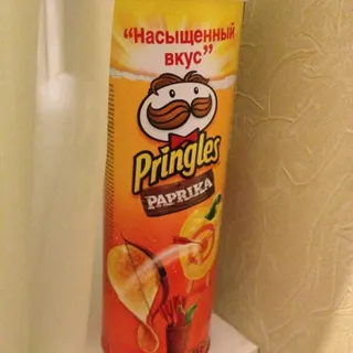 Pringles Paprika Potato Chips Tube 165g — photo 5