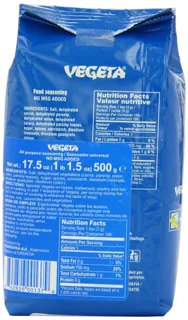 Vegeta, premium seasoning, no MSG, 17.5oz (500g) bag — photo 14