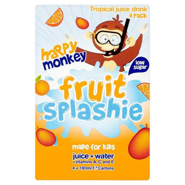 Happy Monkey фруктовий Splashie Тропічний сік