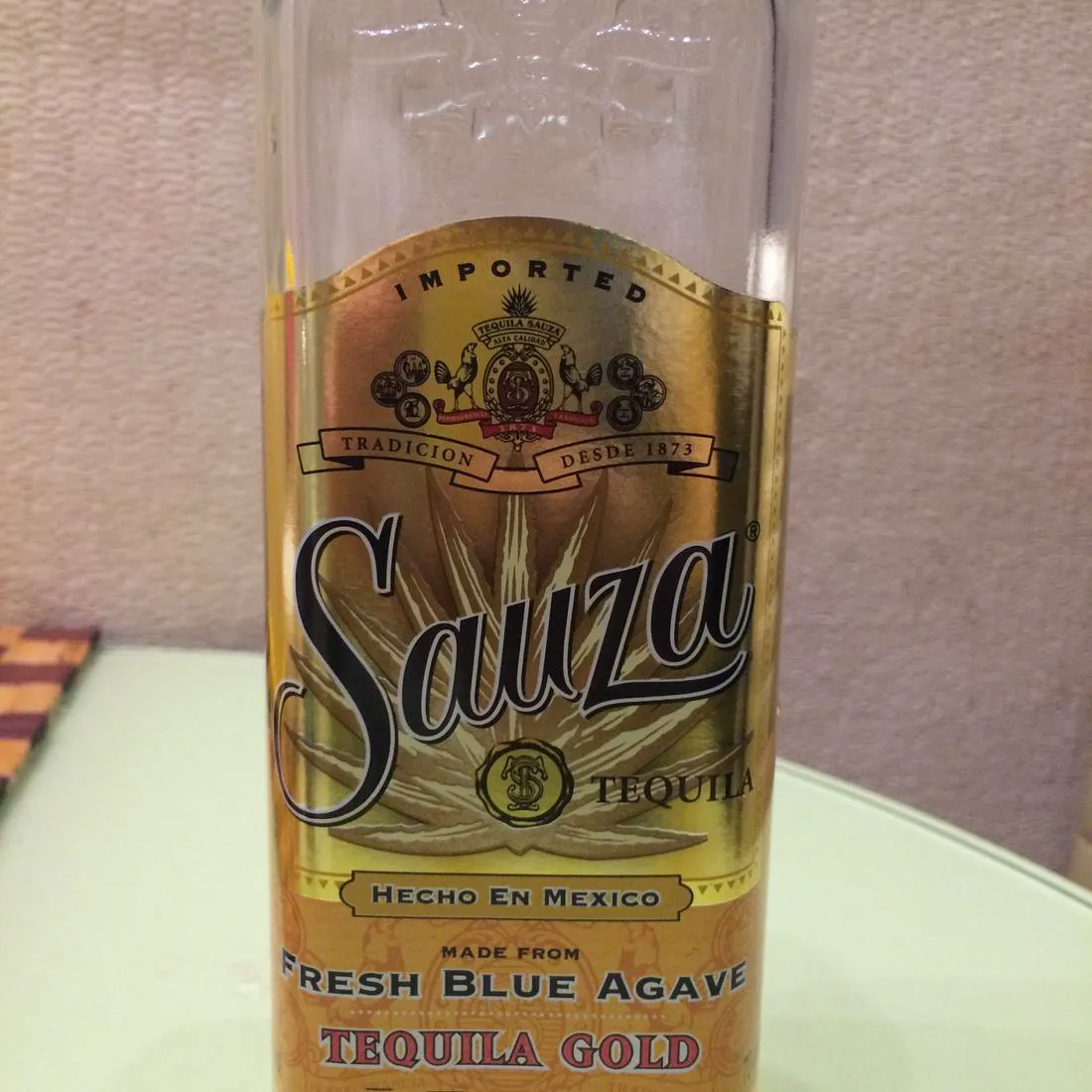 Текіла Sauza Gold скляна пляшка 0.7 л