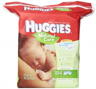 Huggies Natural Care Unscented Baby Wipes 552 Total Wipes 184 Pack (3 pcs) — photo 7