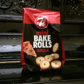 7 Days Mini Bake Rolls Pizza Flavor 80g — photo 3