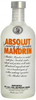 Absolut Mandarin Vodka 40% Glass Bottle 0.7L — photo 5