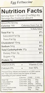 Al Dente Egg Fettuccine, 12 oz Bag (Pack of 2) — photo 2