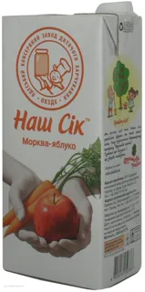 Nash Sok Apple Carrot Juice Tetra Pak 950ml — photo 5