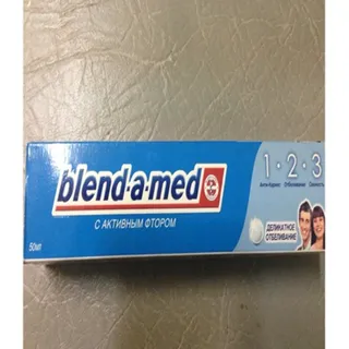 Зубна паста Gentle Whitening 50 мл 1-2-3 card. y. — фото 3