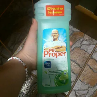 Mr. Proper floor and wall cleaner, refreshing lime and mint 750ml — photo 9