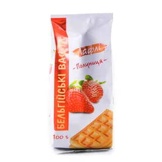 Lafly Belgian Waffles Strawberry Jam 100g — photo 2