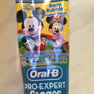 Зубна паста Oral-b Pro-Expert Stages Berry Bubble проти карієсу для дітей 75 мл — фото 9