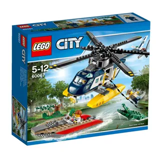 Lego City Helicopter Chase Building Set for Kids 5 to 12 Years, 253 Pieces — photo 2