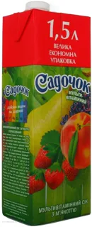 Sadochok Multivitamin Juice with Pulp, Sterilized 1.5L — photo 4