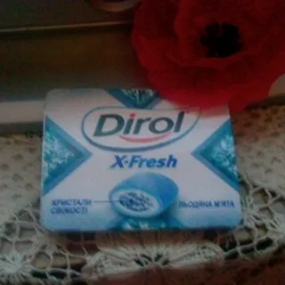 Dirol X-Fresh Chewing Gum Ice Mint — photo 3