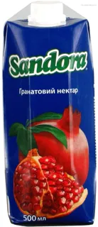 Sandora Pomegranate Nectar Tetra Pak 500ml — photo 5