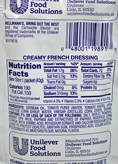 Hellmanns French Creamy Sauce (box 102) — photo 2