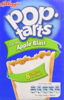 Kelloggs Pop Tarts Apple, burst — photo 7
