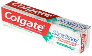 Colgate Max Shine Toothpaste with Whitening Crystals Crystal Mint 100ml — photo 6