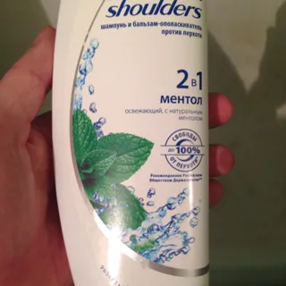 Шампунь Head & Shoulders 2в1 бальзам-ополіскувач проти лупи ментоловий 400 мл — фото 5
