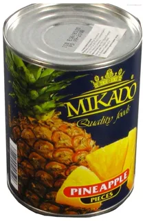 Canned Pineapple Pieces 580ml Tin — photo 3