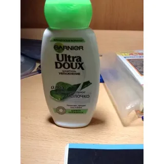 Garnier Ultra Doux Aloe and Plant Milk Shampoo for All Hair Types 200ml — photo 10
