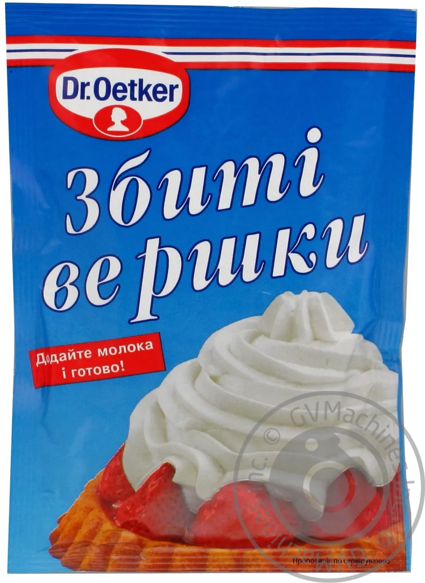 Вершки Dr.Oetker сухі збиті 48г