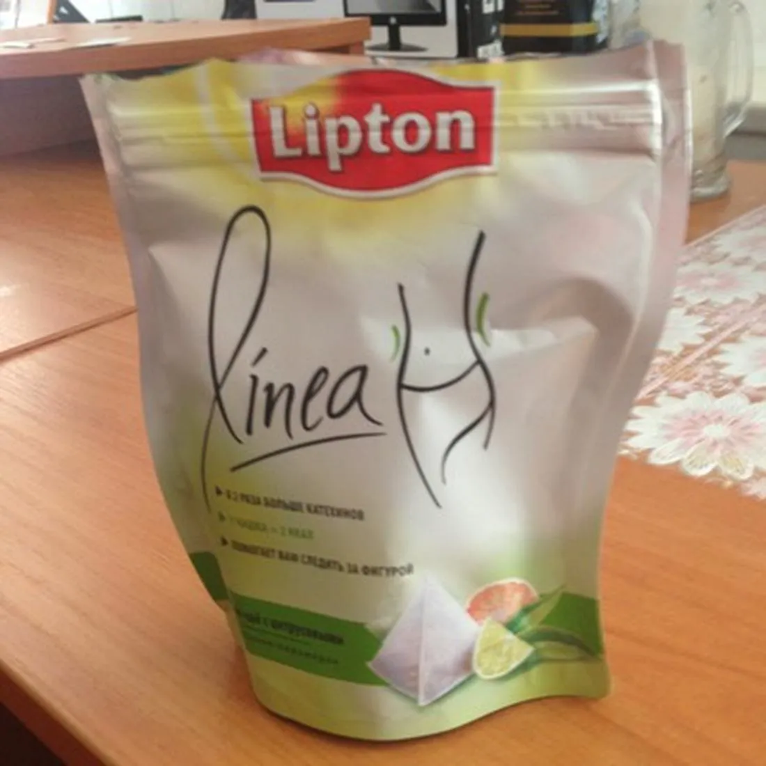 Lipton Linea Black Tea with Citrus 20x2.3g Bags