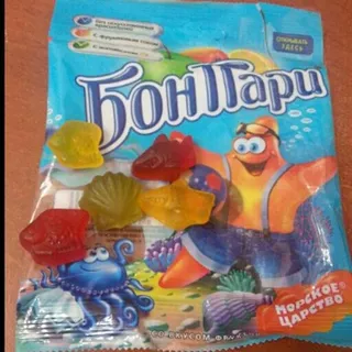 Bon Pary Chewy Marmalade Sea Kingdom 75g — photo 3