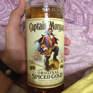 Rum Captain morgan 35% 750ml glass bottle — photo 12