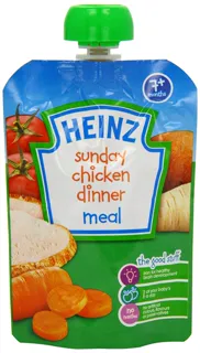 Heinz пюре обіднє куряче 7 міс + — фото 3