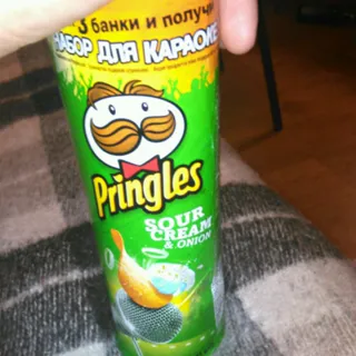 Pringles Sour Cream & Onion Chips Tube 165g — photo 7