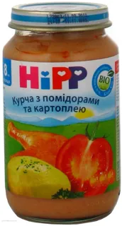 Hipp Chicken in Mashed Potatoes with Tomatoes 220g — photo 3