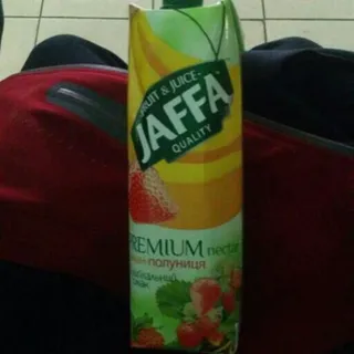 Jaffa Premium Banana-Strawberry Nectar with Pulp 1000ml PET — photo 3