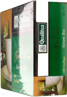 Qualitea Ceylon Green Tea Bags 100x2g — photo 3