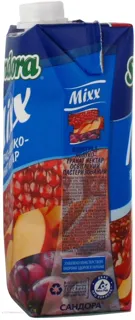 Sandora Nectar Mix Grape-Apple-Pomegranate Clarified Pasteurized Tetra Pak 500ml — photo 2