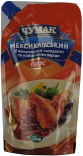 Chumak Mexican Sauce with Sweet and Cayenne Pepper Pieces 220g — photo 5