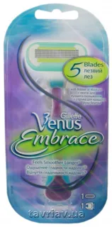 Gillette Venus Embrace Extra Smooth Razor with 1 Replacement Cartridge — photo 4