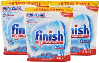 (3 x 53 pcs) Max Powerball Nutrition and Clean Calgonit All-in-One Dishwasher Tablets — photo 2