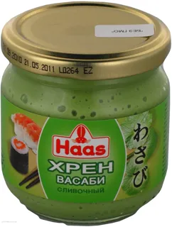 Haas Horseradish with Cream Wasabi 212ml — photo 4