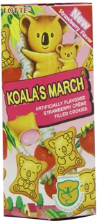 Lotte Koala March Strawberry Cookies, 1.45 oz (12 pack) — photo 7